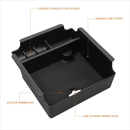 Armrest Organizer Tray for Nissan Maxima 2016-2017 ABS