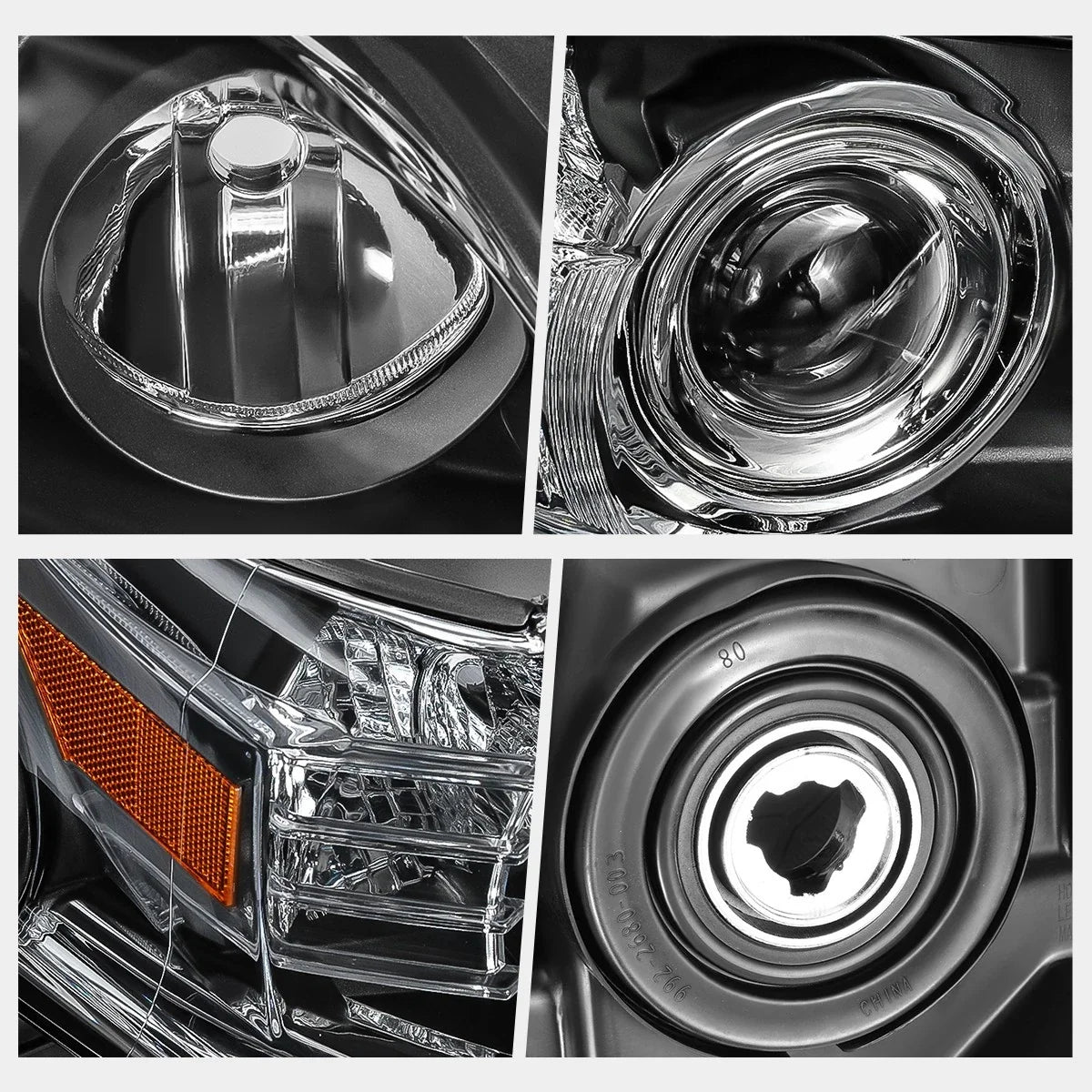 Projector Headlight with LED DRL for Passenger Side RX350/RX450H 2013-2015