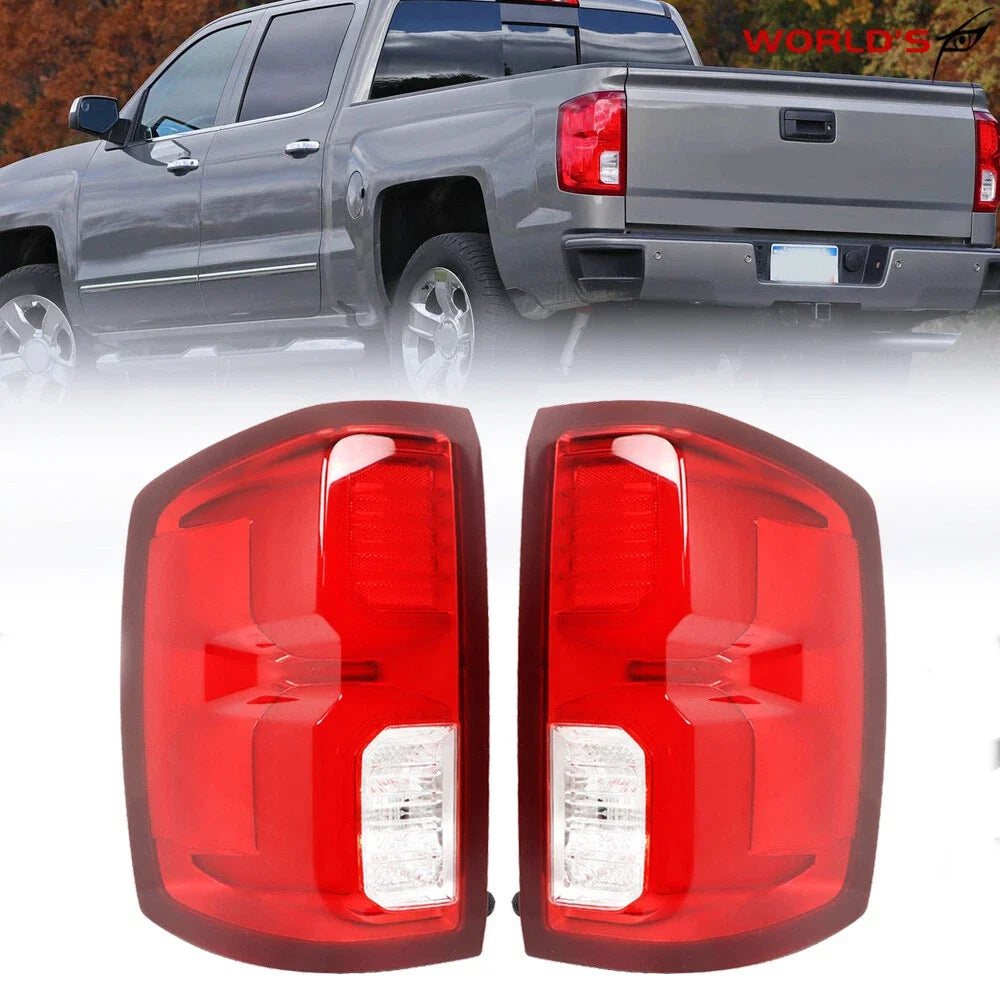 LED Tail Light Brake Lamp for Chevrolet Silverado 1500 (2016–2018) Left + Right