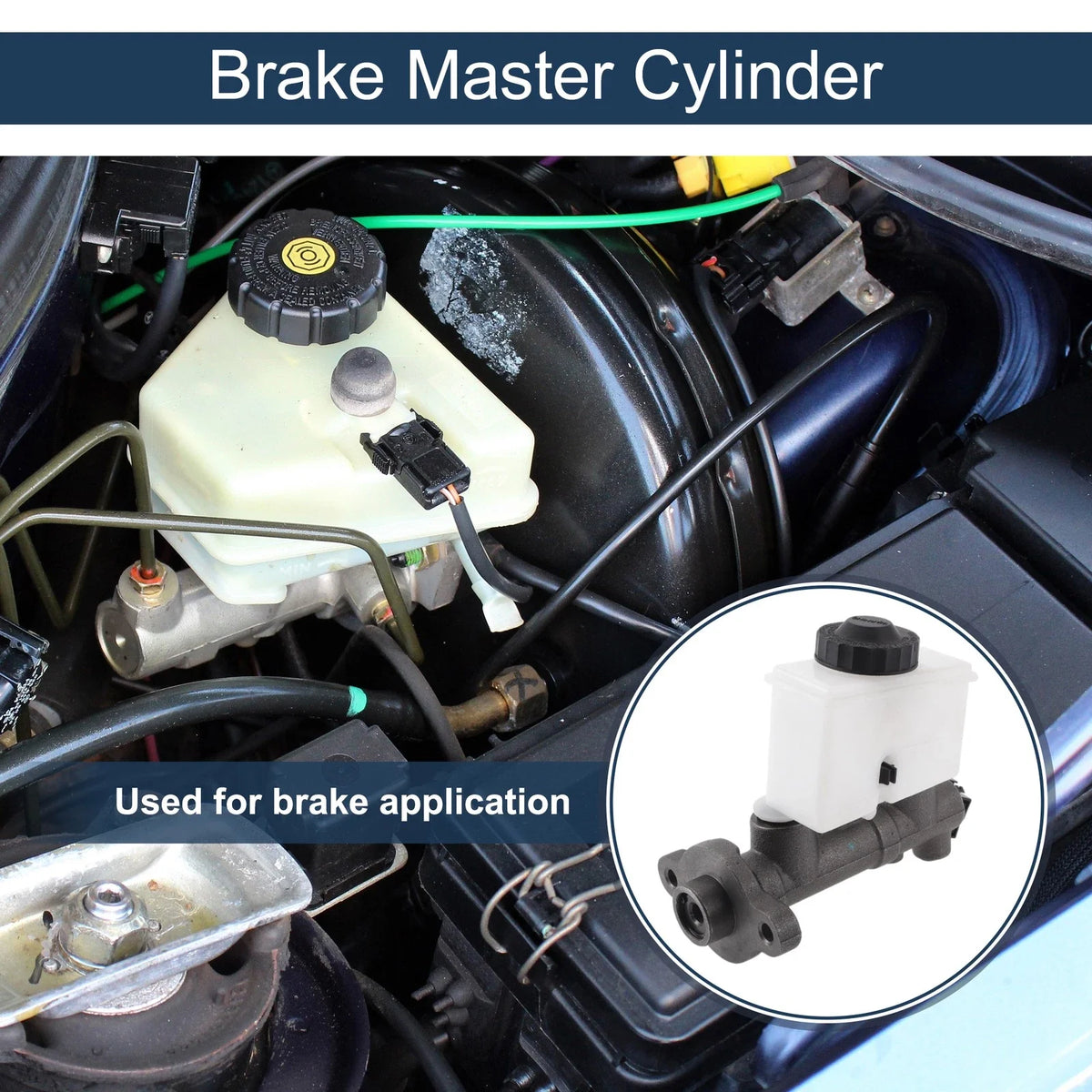 Brake Master Cylinder Reservoir No. UB3943400A for Mazda B2200 (1987–1993)