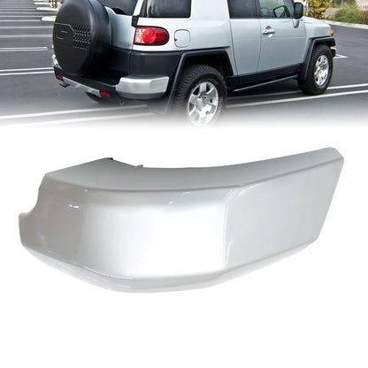 Rear Right Bumper End Cap - Silver Finish for FJ Cruiser 2007-2014