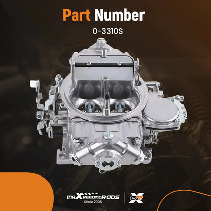 Manual Choke 4 BBL Carburetor 750 CFM for 0-3310S