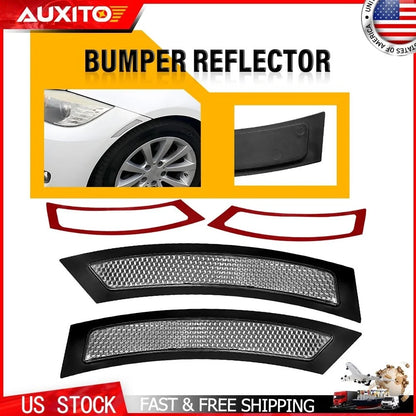Set of 2 Clear Reflector Lamps for BMW E92 E93 (2007-2013)