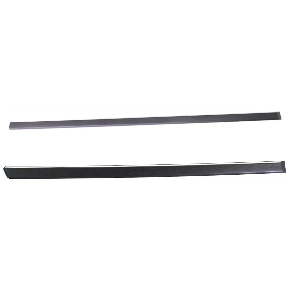 Set of 2 Door Molding and Beltlines for Passenger Right Side
