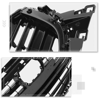 Badge Slot Grille for Mazda 3 2.5L (2014-2016) - Factory Style