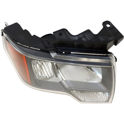 Headlight for Ford F-150 (2010) Left Gray Housing CAPA