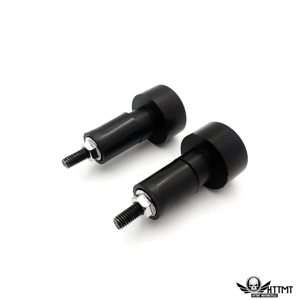2X Motorcycle Handle Bar End Caps - 22 mm