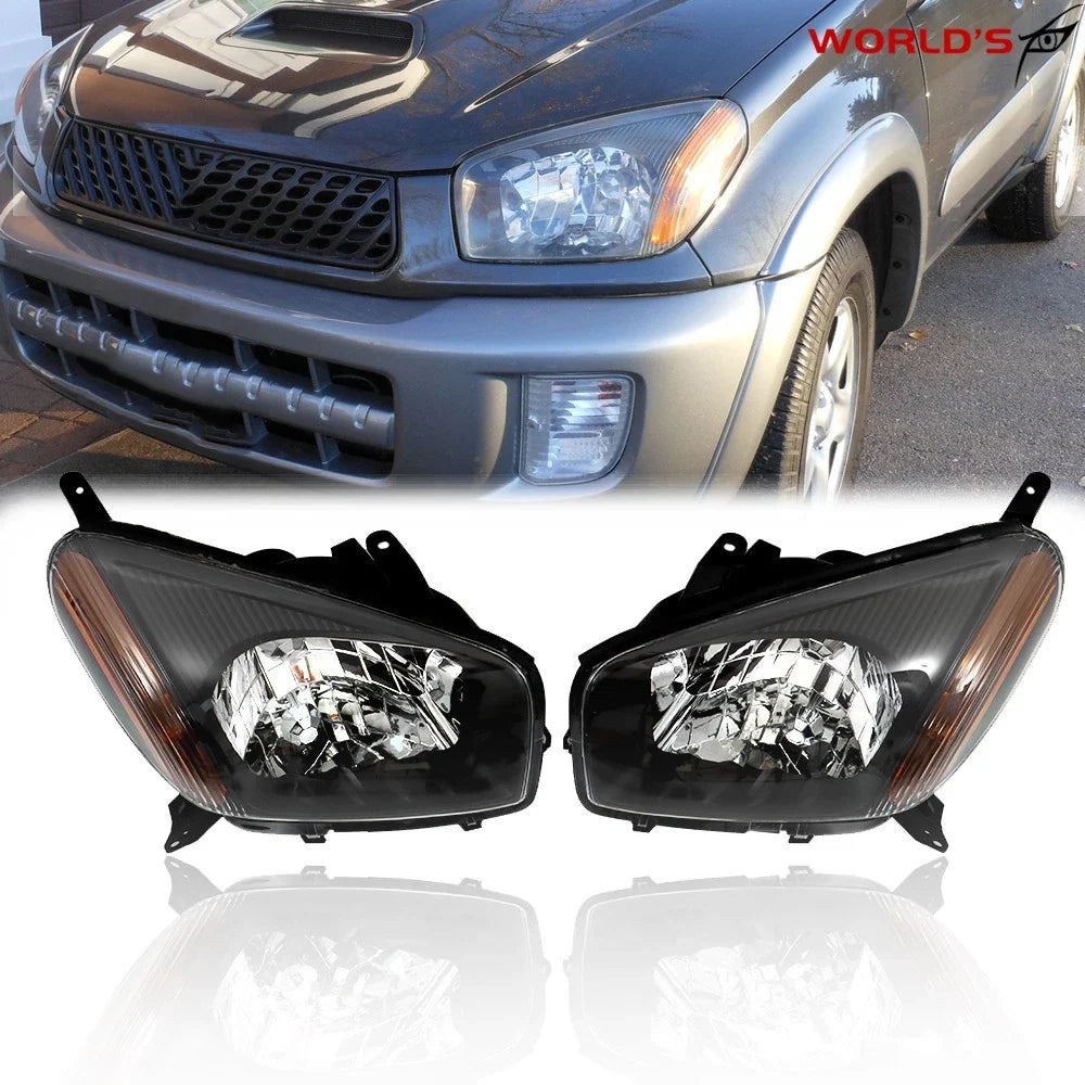Headlights for Toyota RAV4 (2001–2003) Black Edition