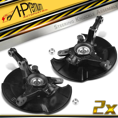 Front Steering Knuckle & Hub Bearing Pair for Honda Civic (2006–2011)