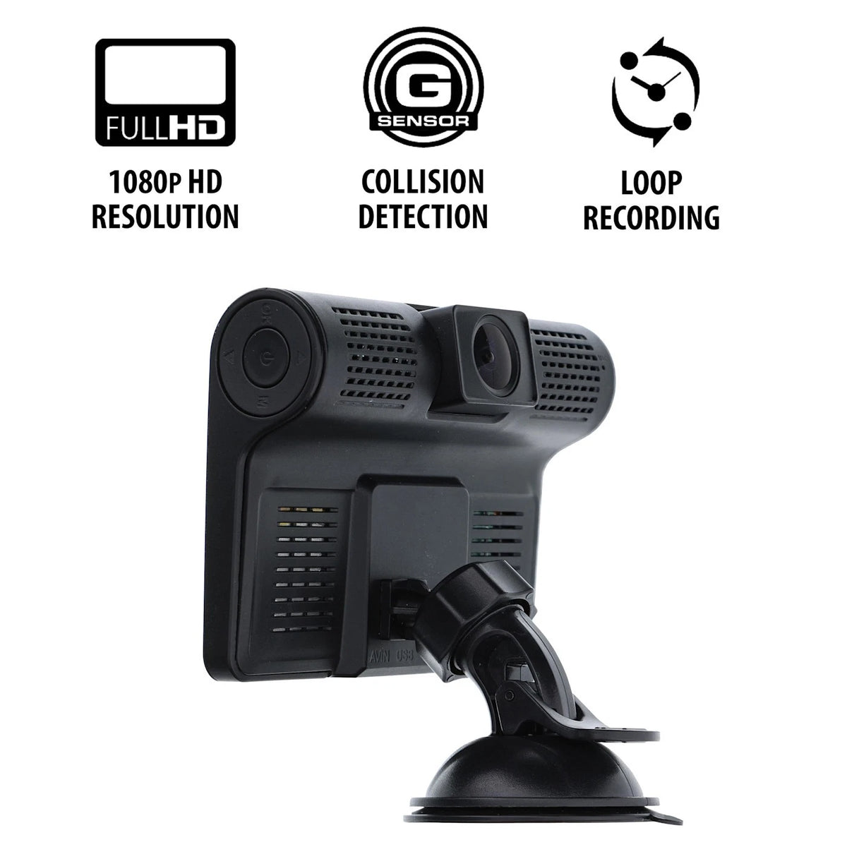 Armor All Dash Camera for (ADC2-1010-BLK)