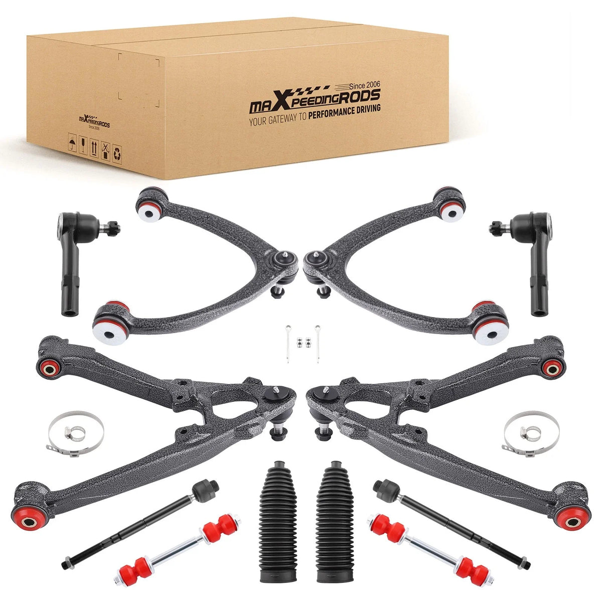 Front Upper Lower Control Arm for Chevy Silverado GMC Sierra 1500 (2007–2013)