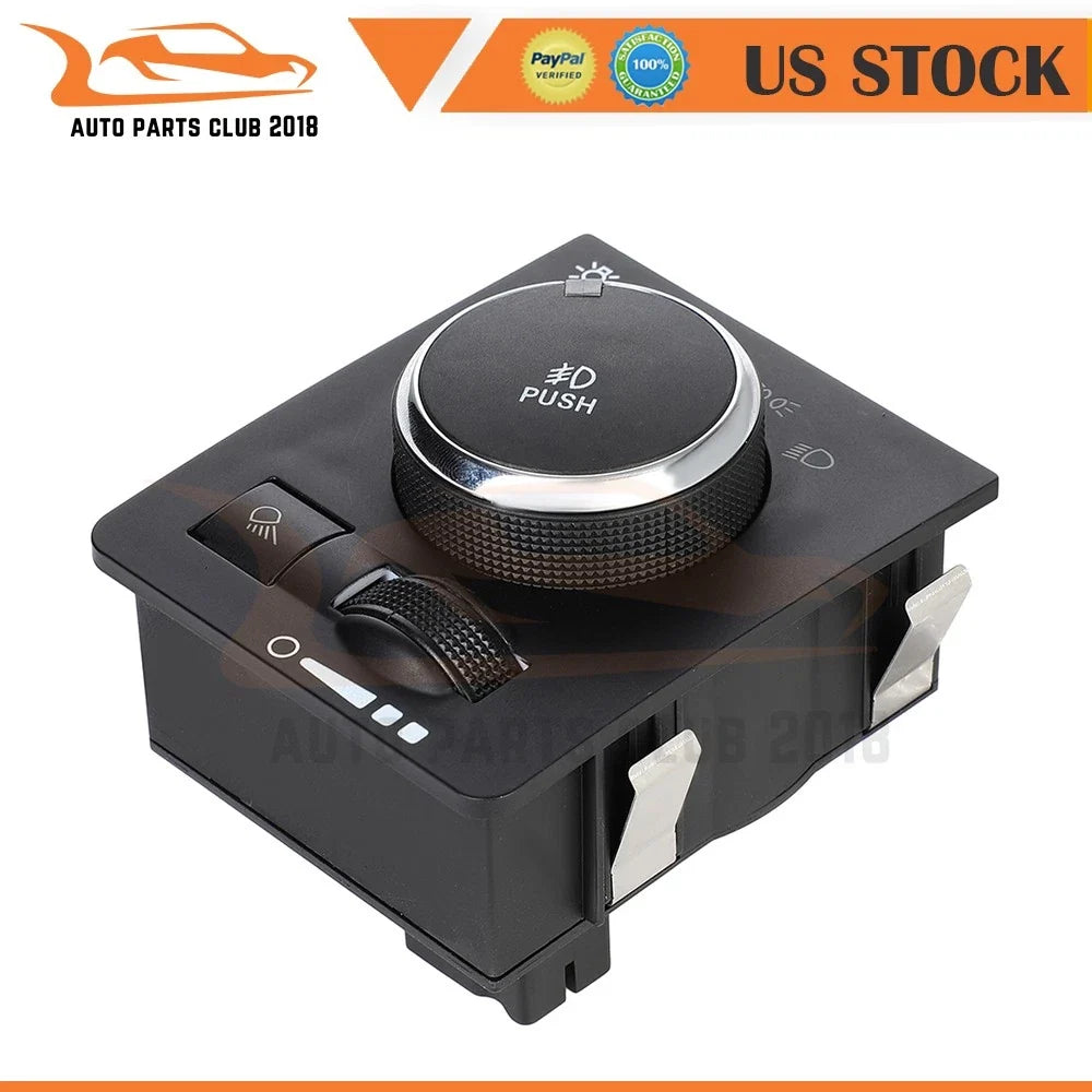 Headlight Fog Light Lamp Switch for Ram 1500 2500 3500 4500 5500 (2014–2017)