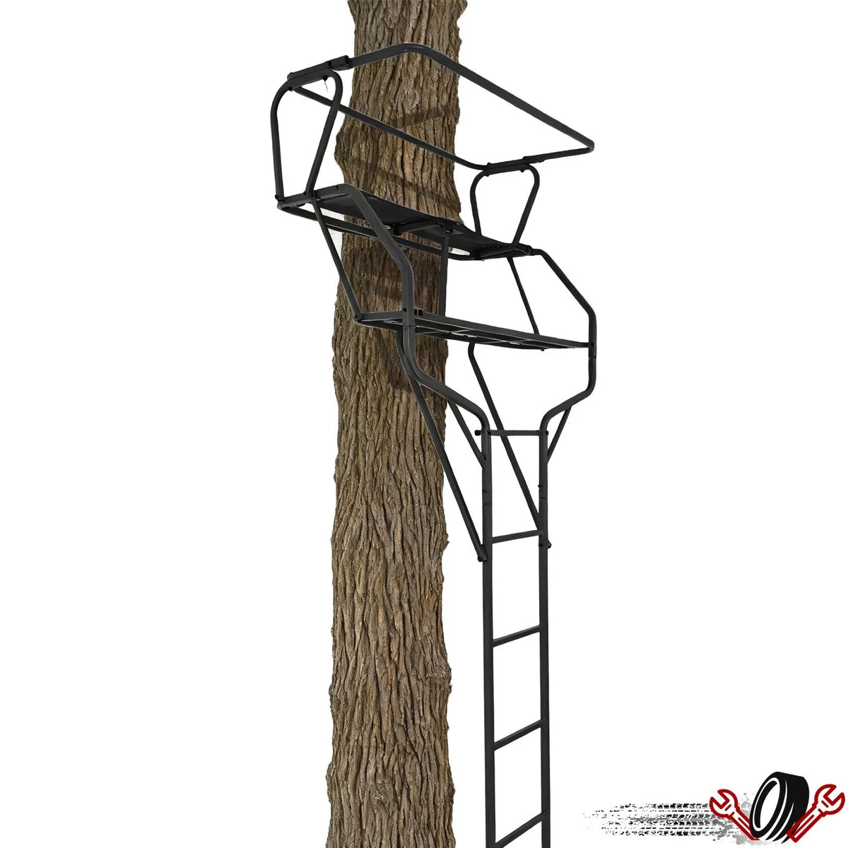 2-Man Ladder Stand for Deer Hunting (18ft)