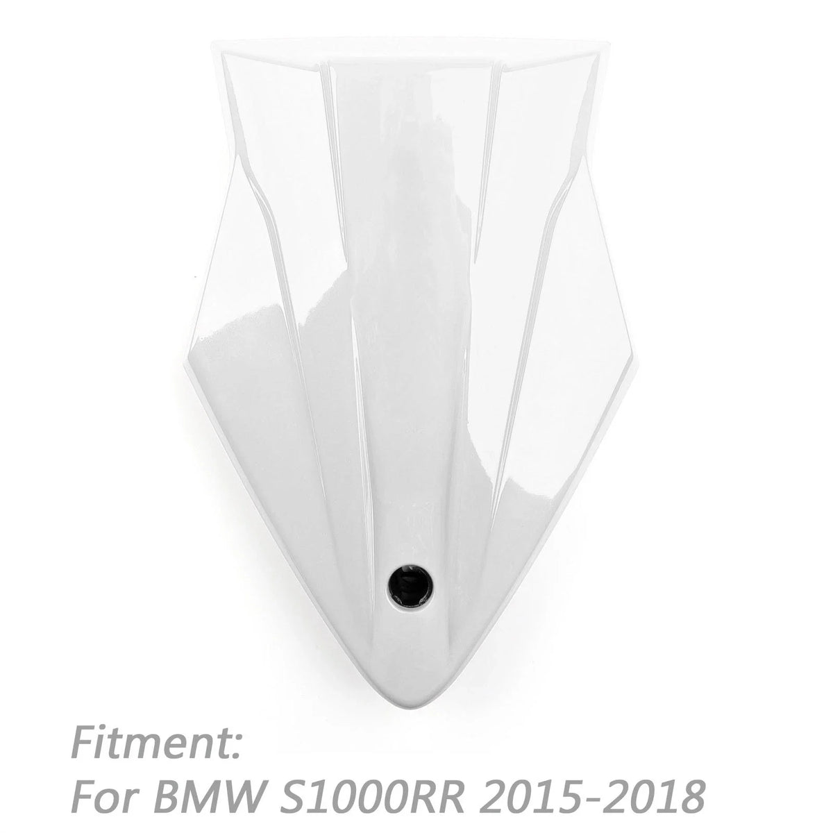 Rear Seat Cowl Cover - White ABS for BMW S1000RR (2015–2018)
