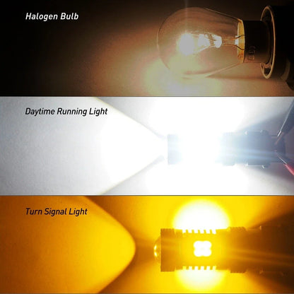LED Turn Signal Lights 3157 4157 Switchback for 2010–2023 Vehicles