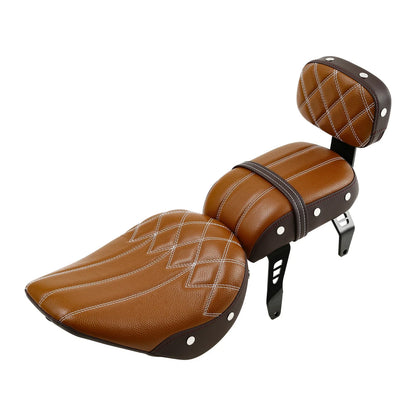 Passenger & Driver Seat Pad for Indian Scout Bobber 2018-2023