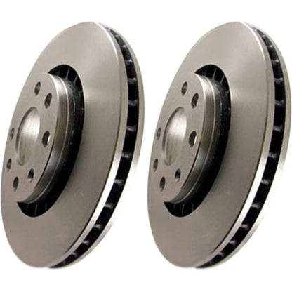 Brake Discs - Set of 2 for Audi Cabriolet 80 90 5000 (1981–1986)