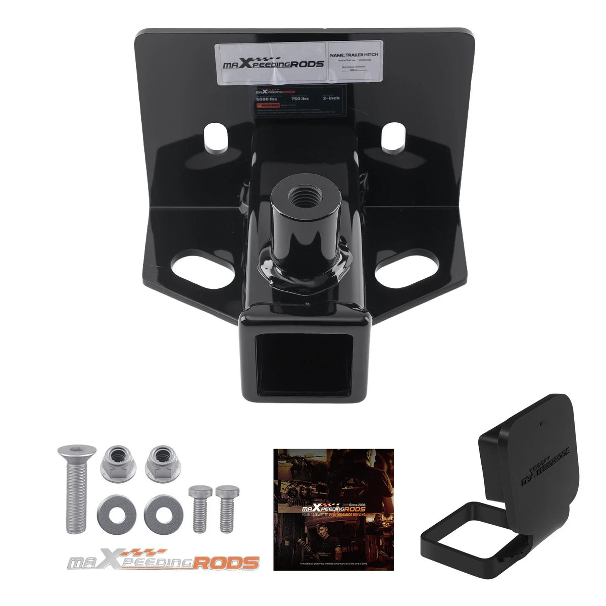 2-Inch Trailer Hitch Receiver for Dakota (2005-2010) & Raider (2006-2009)