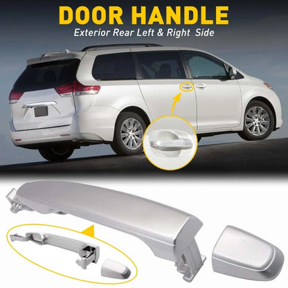 Outside Sliding Door Handle Set for Toyota Sienna (2 Pieces)