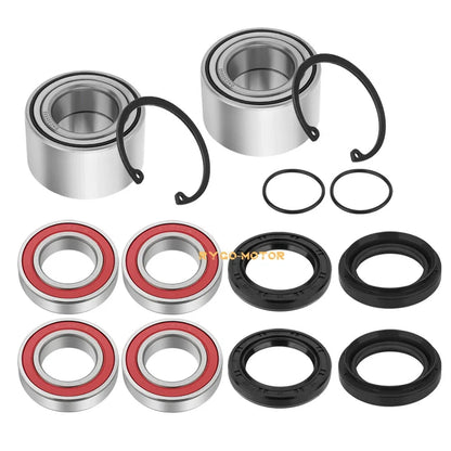 Wheel Bearing Seals Kit for Yamaha Grizzly 400 450 Front & Rear (07-14)