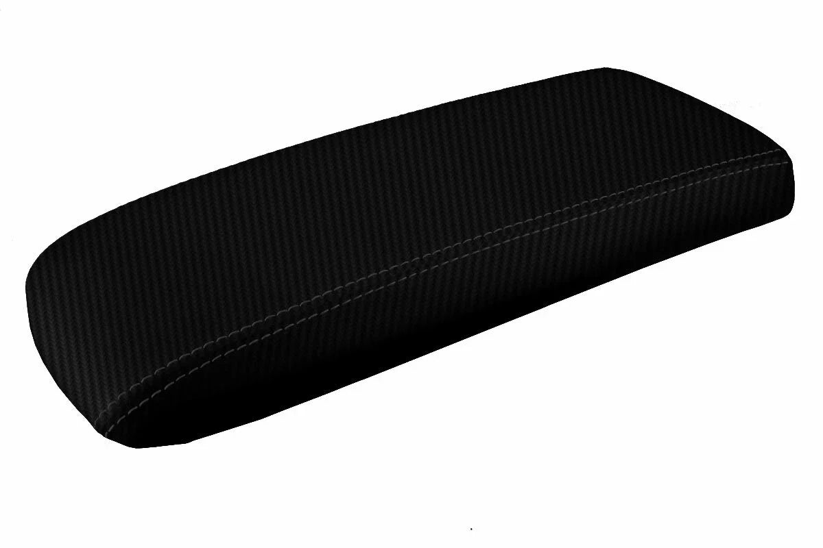 Carbon Fiber Console Lid Armrest Cover for Ford Explorer (1995–2001)