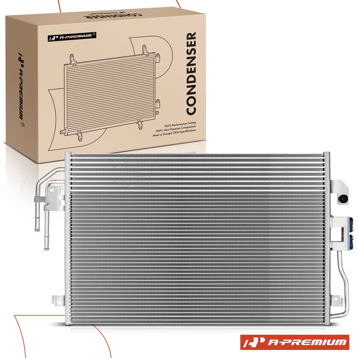 A/C Condenser for Ford Escape, Mazda Tribute, Mercury Mariner (2009–2012)
