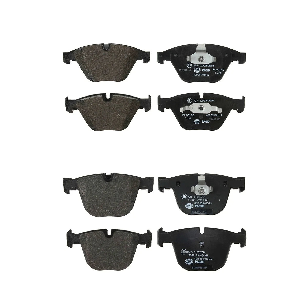 Disc Brake Pads Kit for BMW E82 1 Series M E90 M3 (2007–2013)