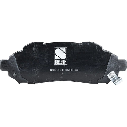 Ceramic Brake Pads Set of 4 for Frontier, Pathfinder - Front