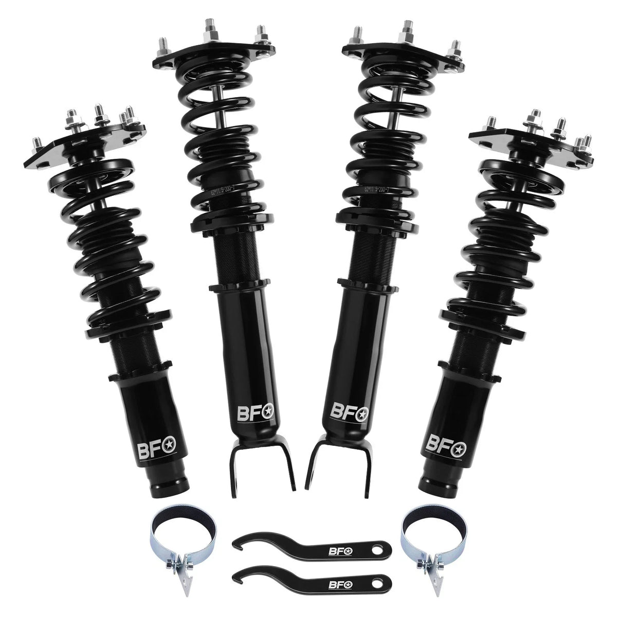 Full Coilover Struts Shocks for Honda Prelude (1992–2001) Adjustable Height
