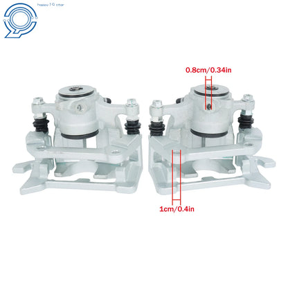 Brake Caliper Set for Audi Q5 (2013-2017) Rear Left & Right with Bracket
