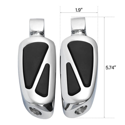 Rear Passenger Footpeg Pegs for 2018-2025 Harley Softail FLDE Deluxe