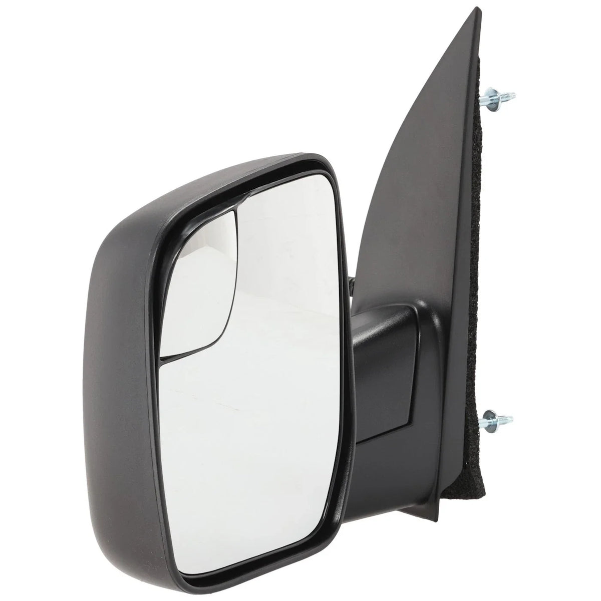 Driver Side Mirror for Econoline Van (2010–2014) Textured Black Manual Fold