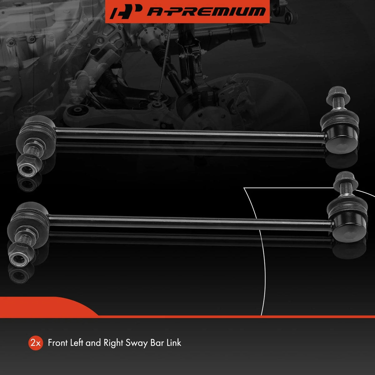 Sway Bar Link Pair 2Pcs for Nissan Altima Rogue Murano