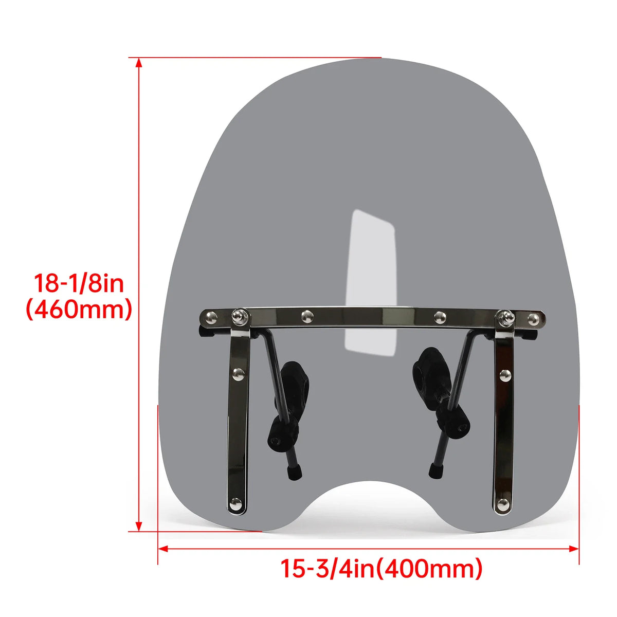 18"x16" Windshield for Honda VTX 1300 1800 (2003–2009)