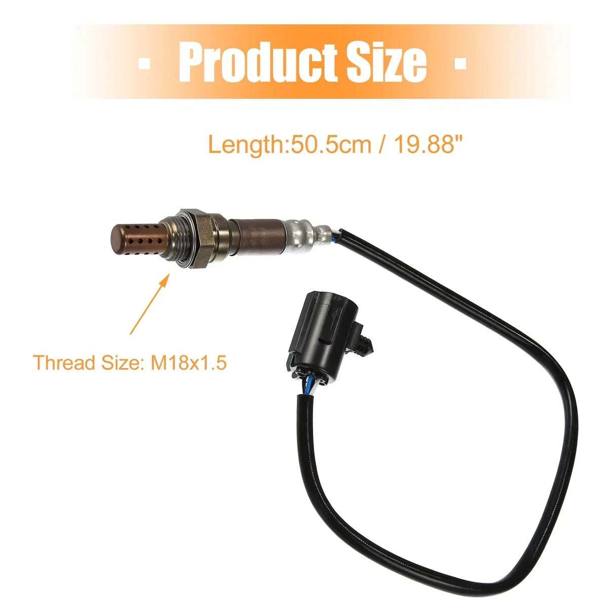 Replacement Oxygen Sensor Component for Dodge Ram 1500 (1997-1998) - 1