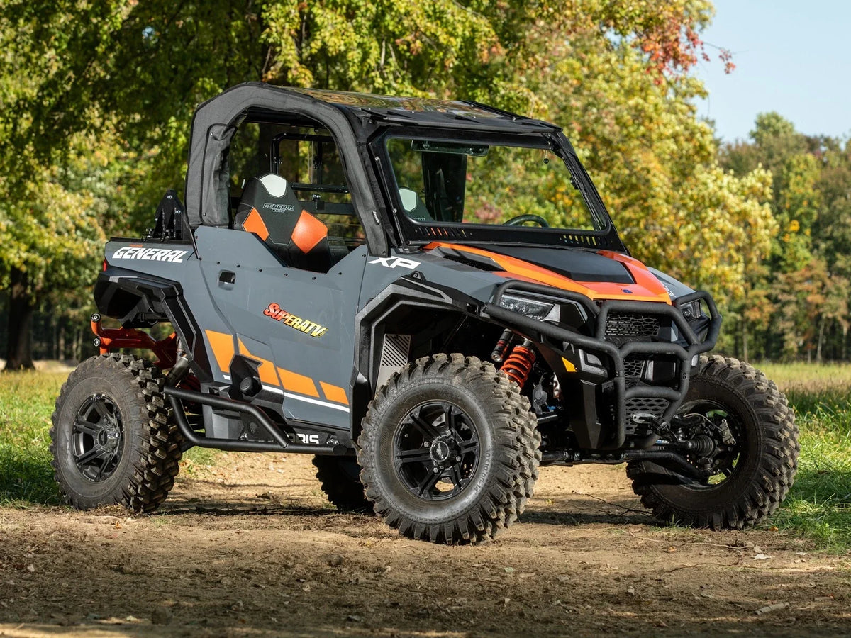 Heavy Duty Nerf Bars for Polaris General XP 1000 (2020+) - Black