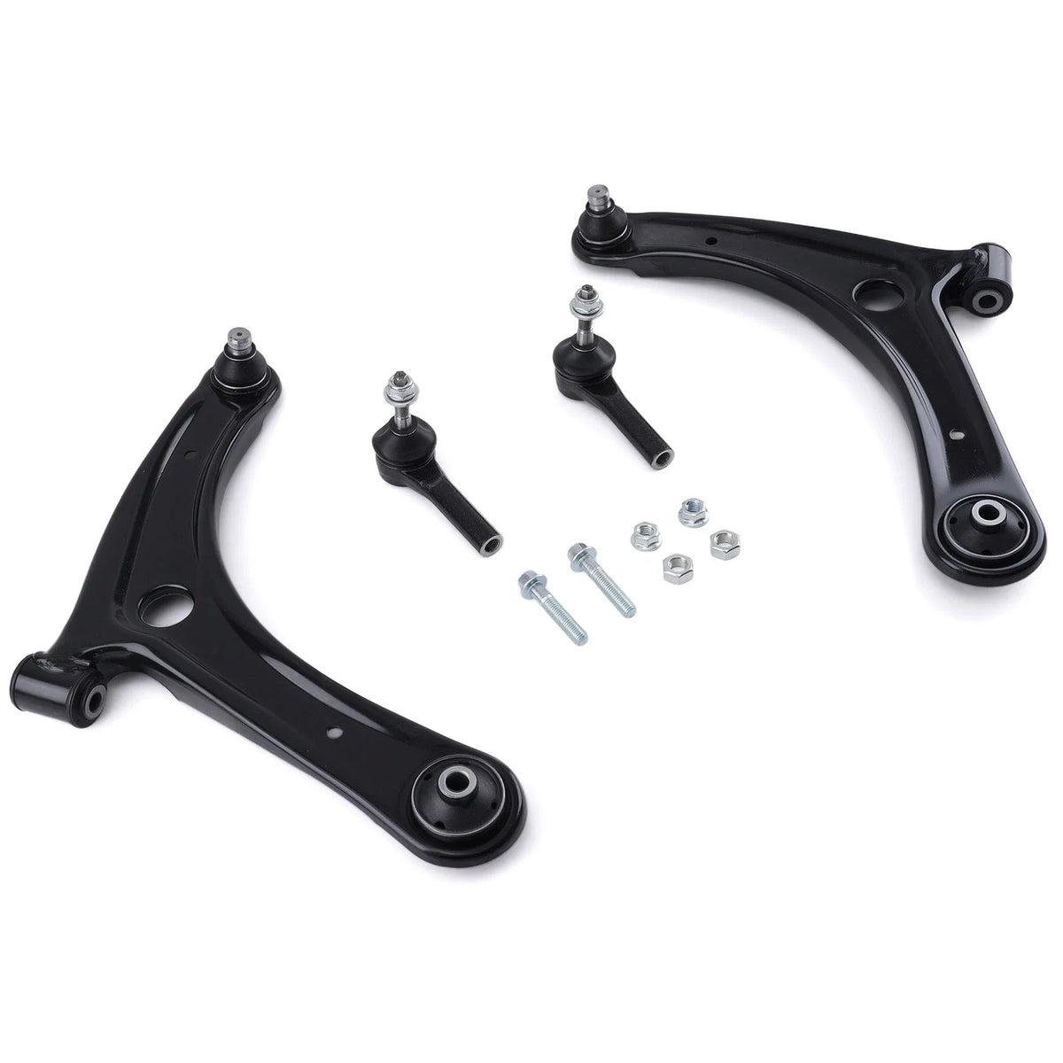 Front Lower Control Arms with Outer Tie Rods for Caliber/Patriot/Compass 07-17