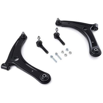 Front Lower Control Arms with Outer Tie Rods for Caliber/Patriot/Compass 07-17