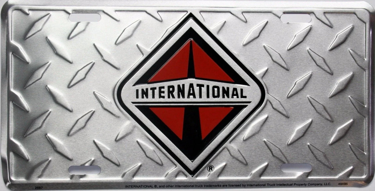 International License Plate Emblem for Truck