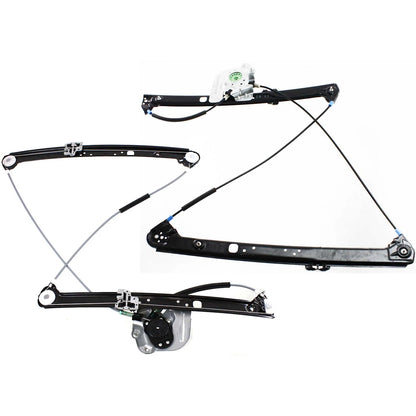Set of 2 Front Power Window Regulators for BMW X5 E53 (2000–2006)