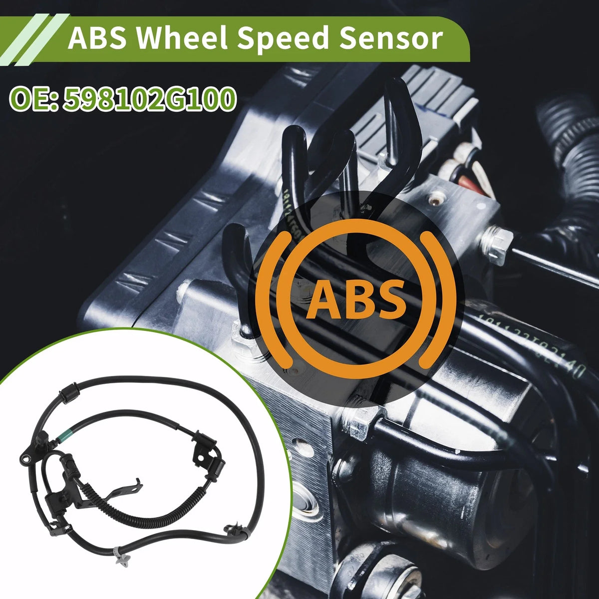 ABS Wheel Speed Sensor No. 598102G100 for Kia Optima (2006–2010)