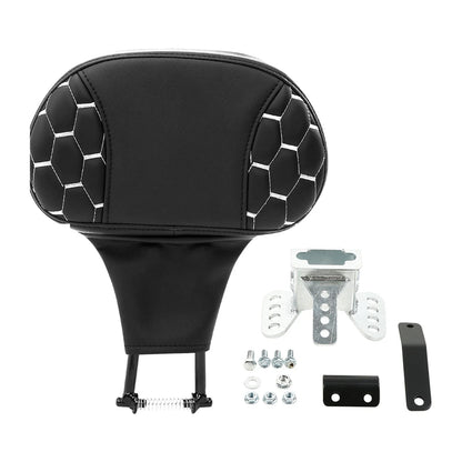 Backrest Pad with Mount for Harley Street Road Glide 2009-2023