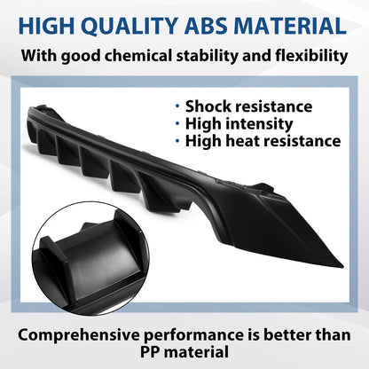 Rear Bumper Diffuser Splitter Lip for Lexus IS250 IS350 IS200T (2014–2016)