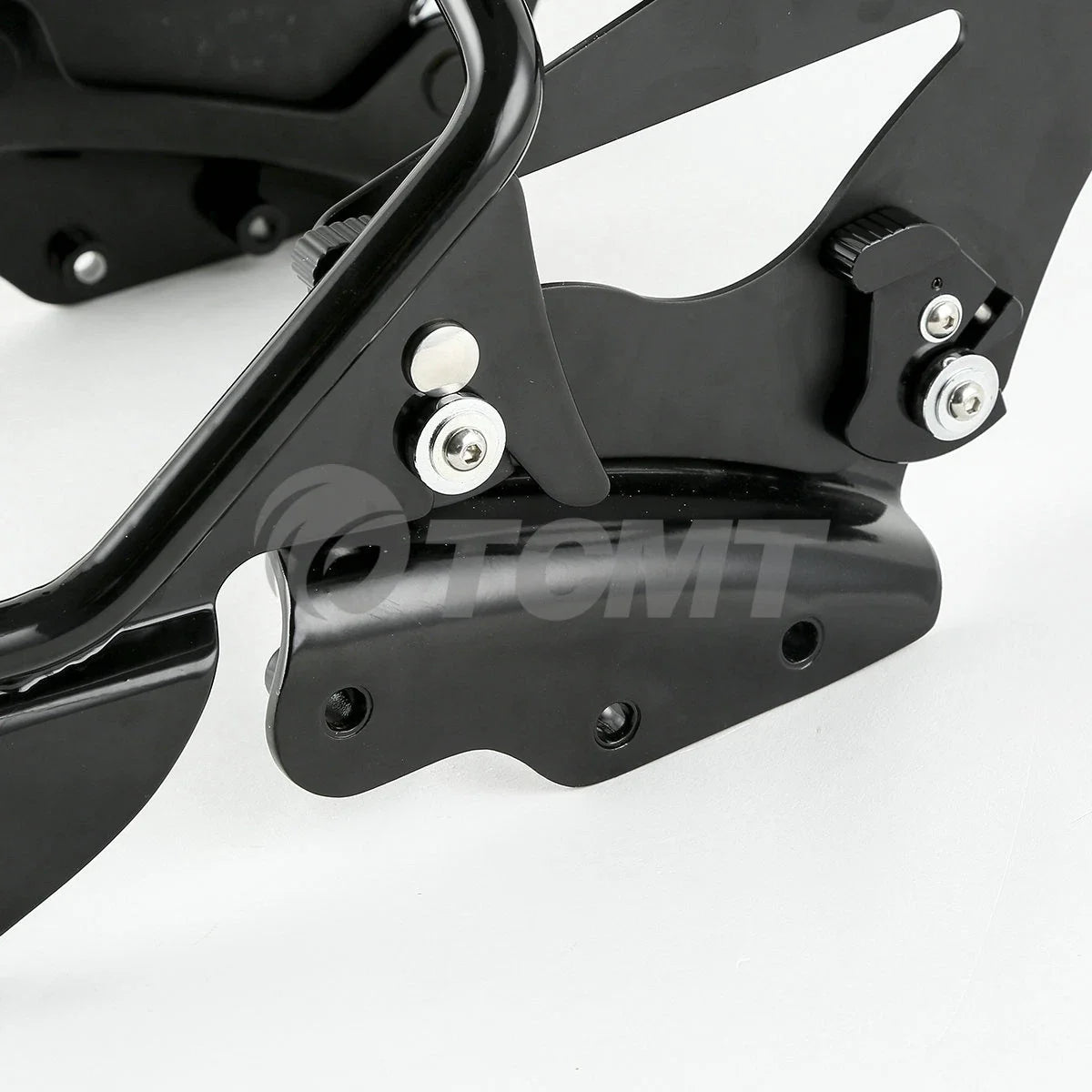4-Point Docking Kit with Backrest Sissy Bar for Harley Touring 09-13