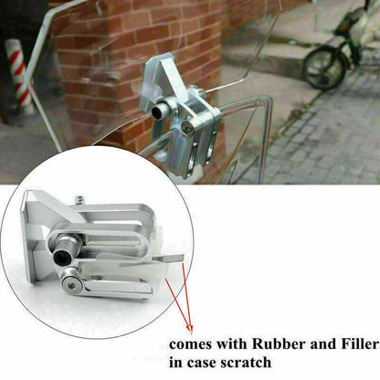 Windshield Extension Deflector, Adjustable for Honda Yamaha (T9)
