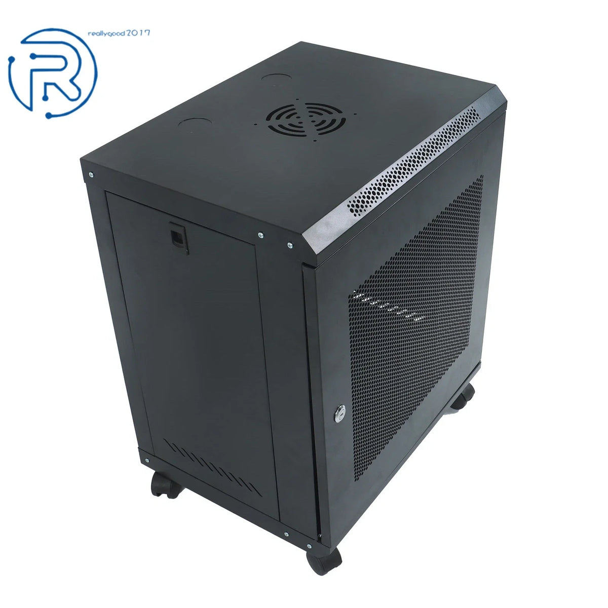 12U Wall Mount Server Rack Enclosure for Maximum Depth 15.5"