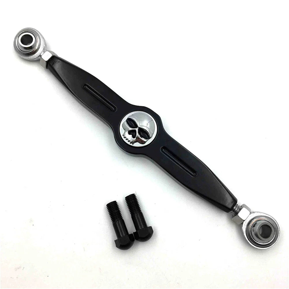 Short Gear Shift Linkage with Skull Design for Harley XL1200X 2004–Present