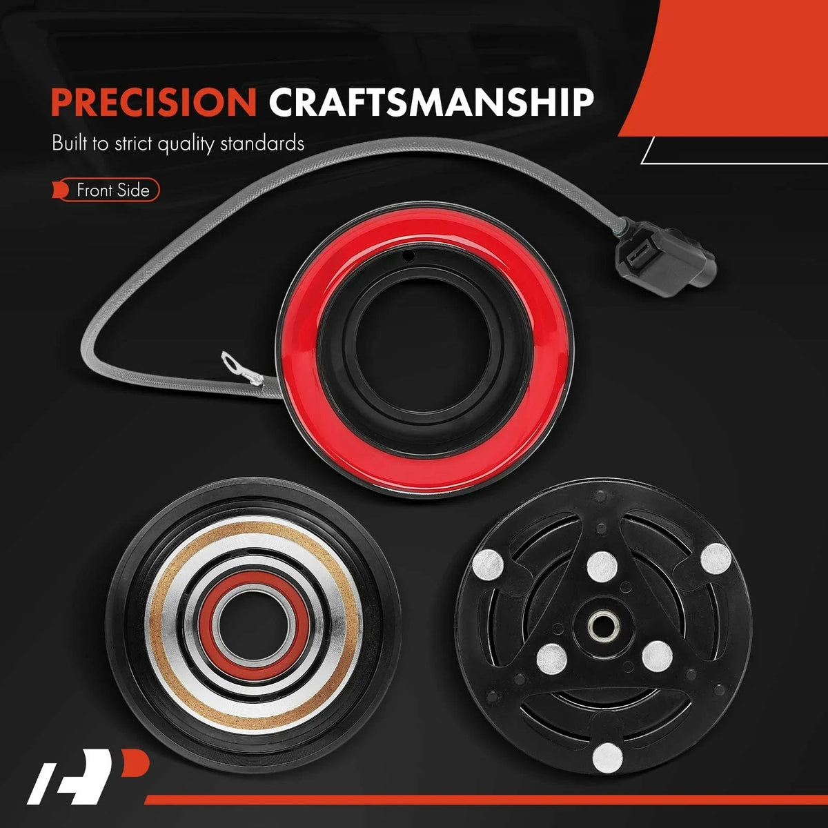 A/C Clutch Kit for Honda Fit 2015-2020 6-Groove Design