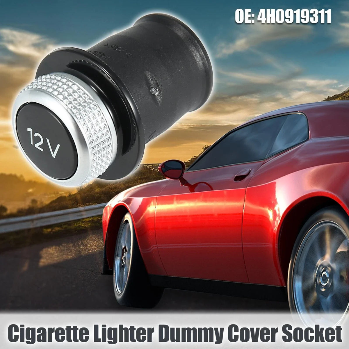 Cigarette Lighter Dummy Cover Socket for Audi (12V, 4H0919311)