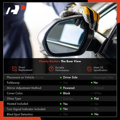 Power Mirror (Driver) for Nissan Altima 2019 to 2024